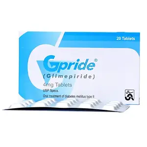 Gpride 4mg tablet