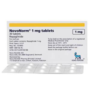 Novonorm 1mg tablet
