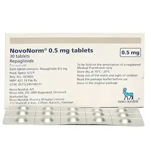 Novonorm 0.5mg tablet