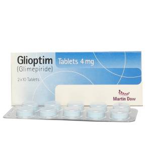 Glioptim 4mg tablet
