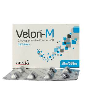 Velon-M 50mg/500mg tablet