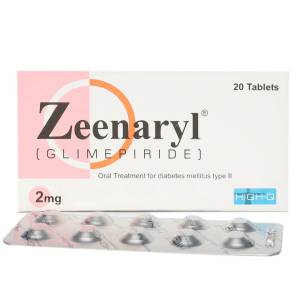 Zeenaryl 2mg tablet