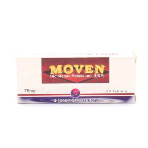 Moven 75mg tablet