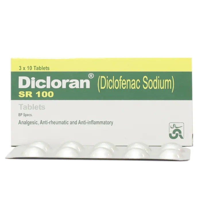 Dicloran SR 100mg sr tablet