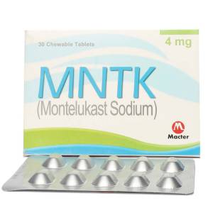 MNTK 4mg chewable tablet