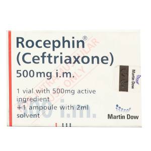 Rocephin 500mg injection im
