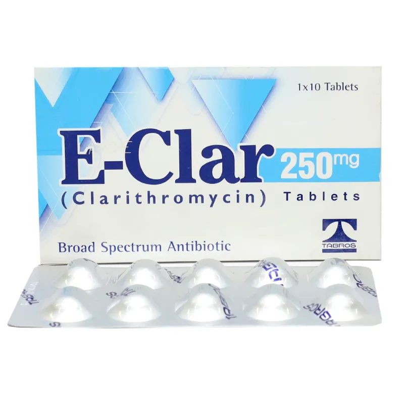 E-Clar 250mg tablet