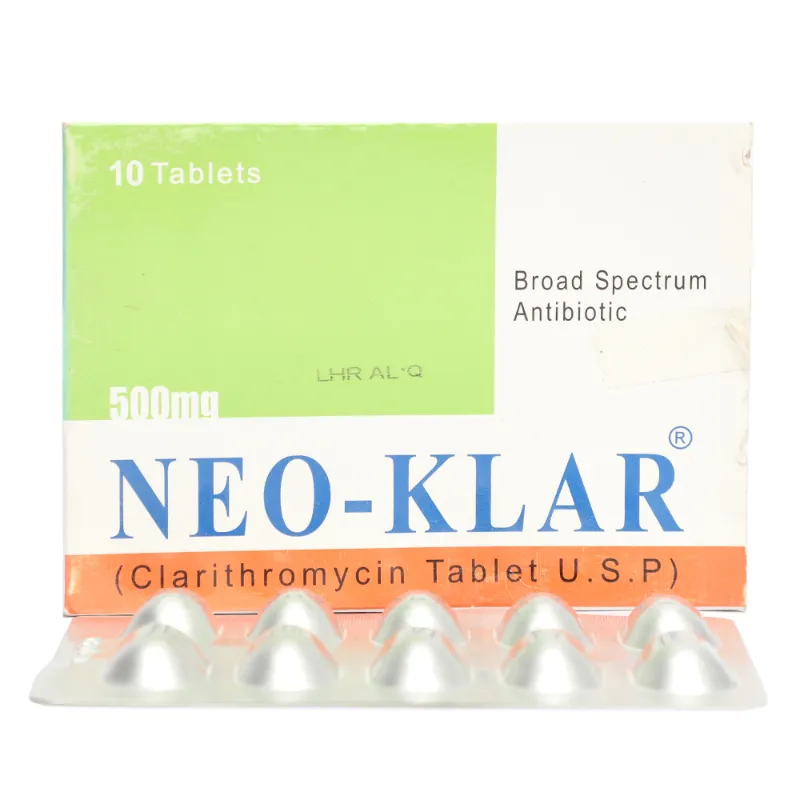 Neo-Klar 500mg tablet