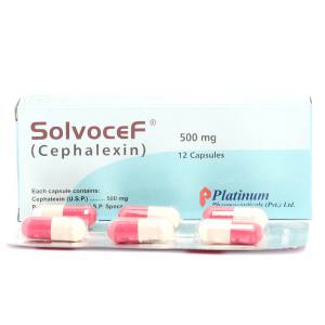 Solvocef 500mg capsule
