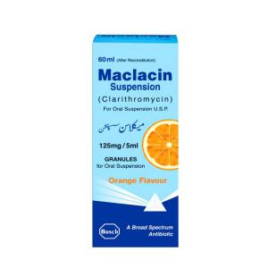 Maclacin 125mg suspension