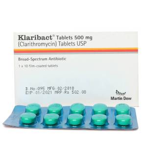 Klaribact 500mg tablet
