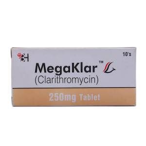 Megaklar 250mg tablet