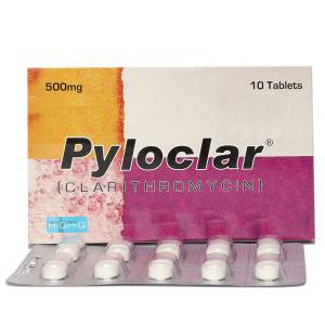 Pyloclar 500mg tablet