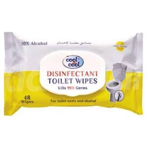 Cool & Cool Disinfectant Toilet Wipes  wipes