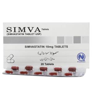 Simva 10mg  tablet