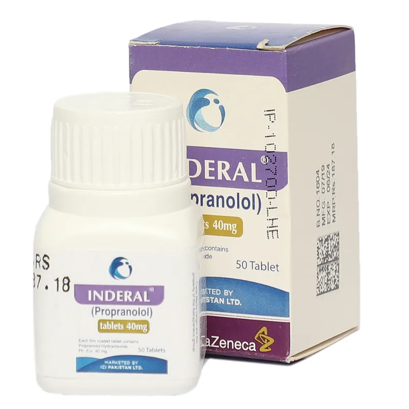 Inderal 40mg tablet