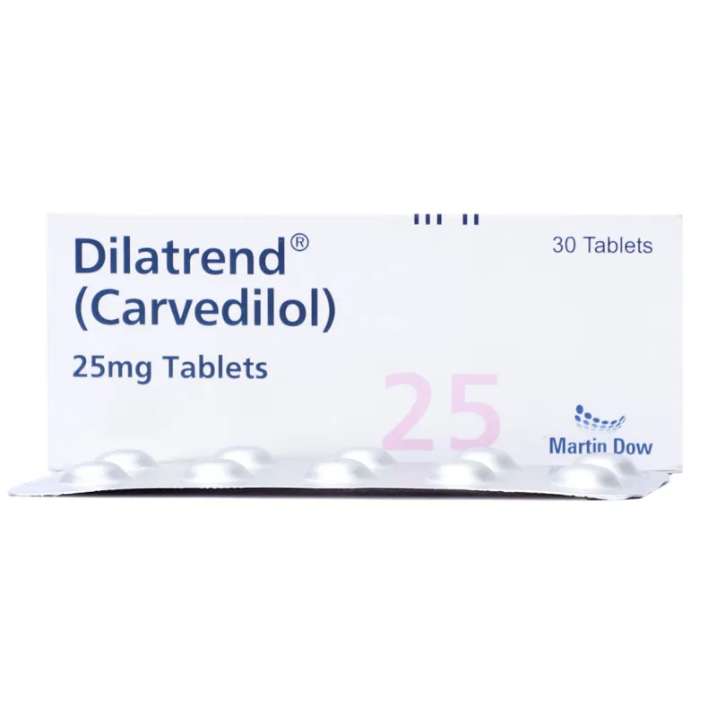 Dilatrend 25mg tablet