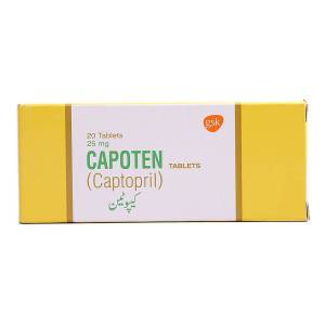 Capoten 25mg tablet