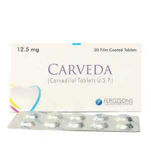 Carveda 12.5mg tablet