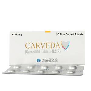Carveda 6.25mg tablet