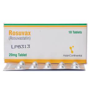 Rosuvax 20mg tablet