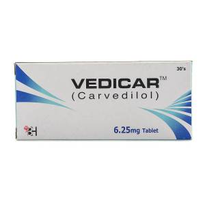 Vedicar   6.25mg tablet