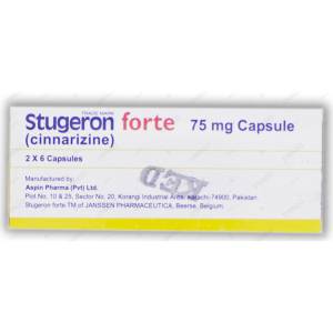 Stugeron Forte 75mg capsule