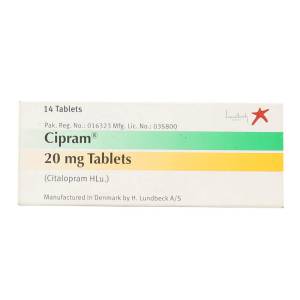 Cipram 20mg  tablet