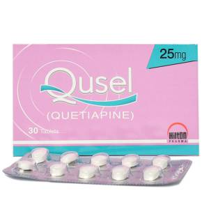 Qusel 25mg tablet