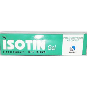 Isotin 0.05% gel